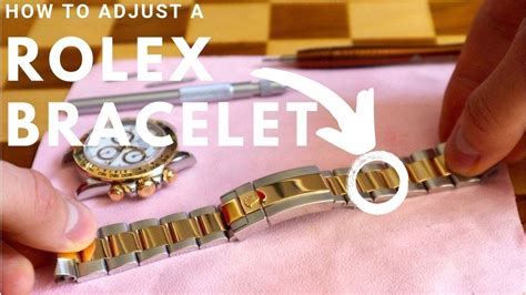 adjusting band fake rolex|rolex watch band adjustment instructions.